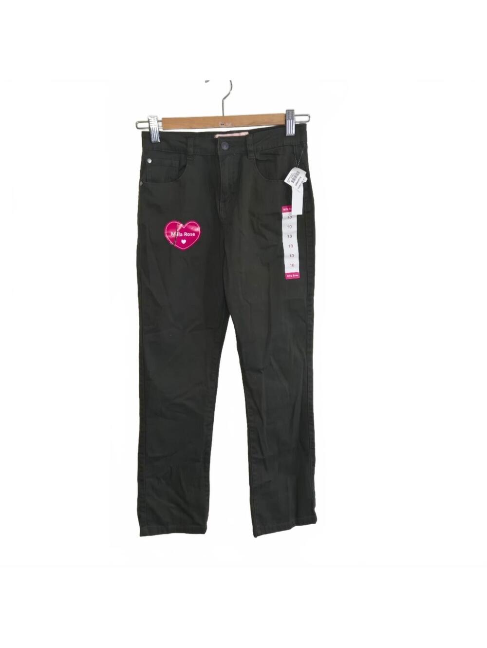 Mila Rose Olive Green Stretch Pants Size 10